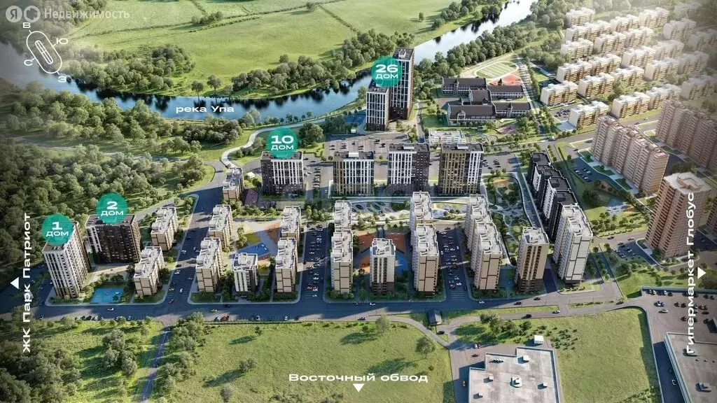 1-комнатная квартира: село Осиновая Гора, улица Героя России ... - Фото 2