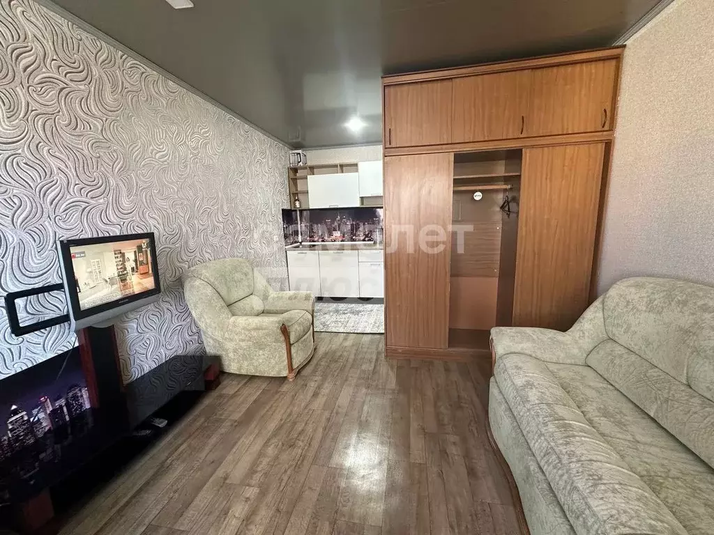 1-к кв. Липецкая область, Липецк ул. Пришвина, 19 (18.0 м) - Фото 1