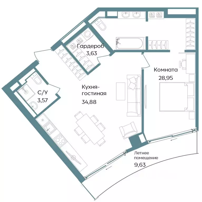 2-к кв. Крым, Саки ул. Морская (80.66 м) - Фото 0