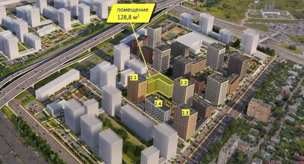 Помещение свободного назначения в Москва Варшавское ш., 284к1 (129 м) - Фото 2