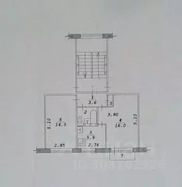 2-к кв. Новосибирская область, Новосибирск Степная ул., 39 (43.5 м) - Фото 0