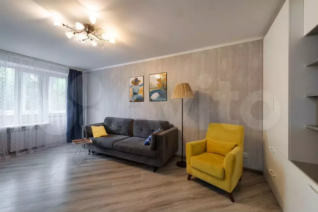 2-к. квартира, 46 м, 4/12 эт. - Фото 0