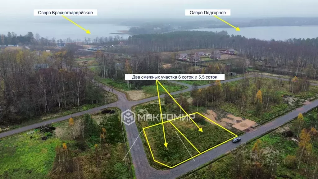 Участок в Ленинградская область, Выборгский район, Полянское с/пос, ... - Фото 2