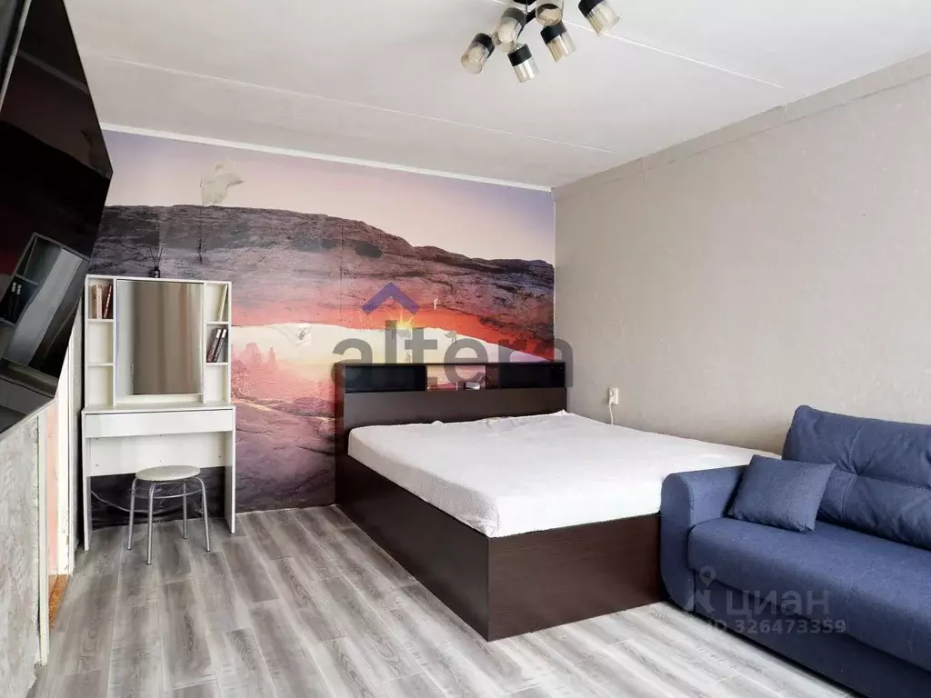 1-к кв. Татарстан, Казань ул. Латышских Стрелков, 4 (30.1 м) - Фото 1