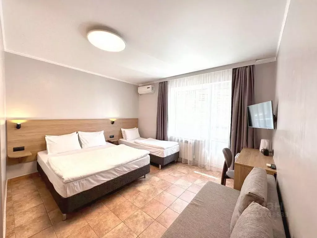 Комната Краснодарский край, Сириус пгт ул. Южных Культур, 13 (20.0 м) - Фото 1