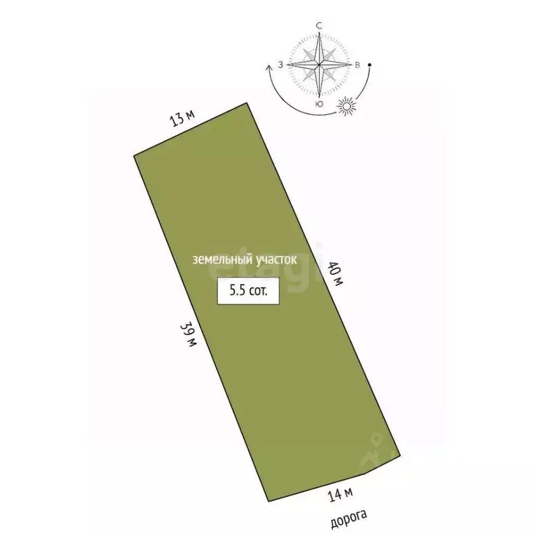 Участок в Орловская область, Орловский муниципальный округ, Импульс ... - Фото 1