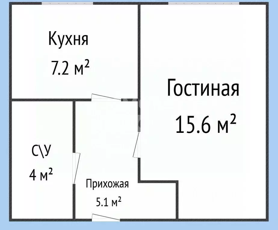 1-к кв. Дагестан, Махачкала ул. Мекегинская, 40 (32.0 м) - Фото 2