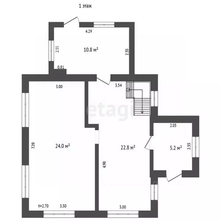 Дом в Чувашия, Канашский муниципальный округ, с. Шибылги  (126 м) - Фото 2