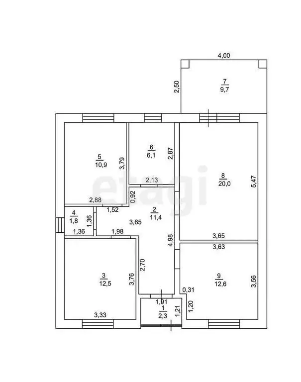 Дом в село Ивановка, улица Литераторов (91.7 м) - Фото 1