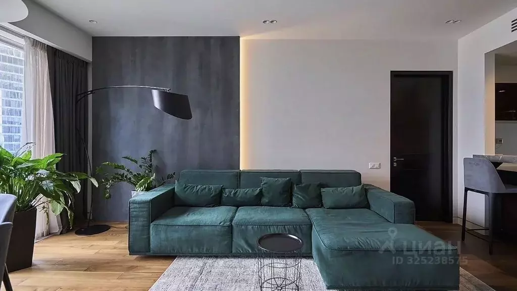 2-к кв. Москва 1-й Красногвардейский проезд, 21с2 (91.5 м) - Фото 1