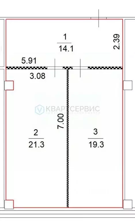 Офис в Омская область, Омск ул. Фрунзе, 1к4 (55 м) - Фото 2
