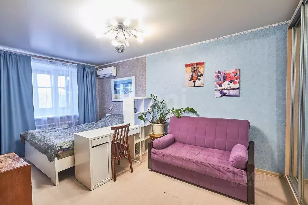 1-к кв. Татарстан, Казань Ботаническая ул., 16 (30.0 м) - Фото 1