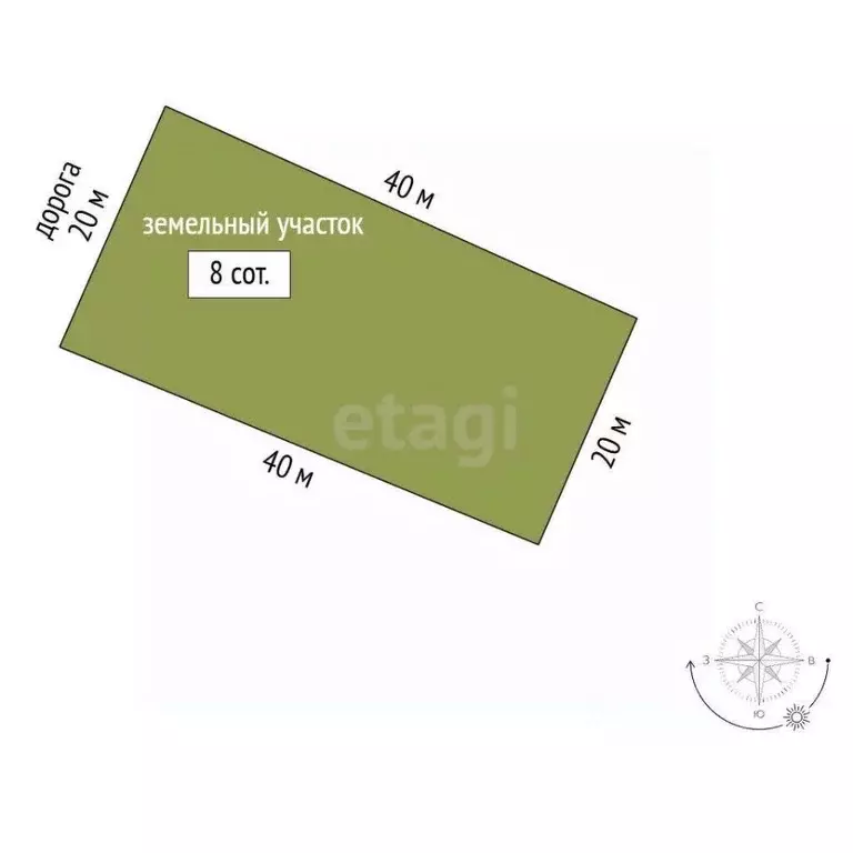 Участок в Крым, Симферопольский район, Перовское с/пос, Надежда ... - Фото 2