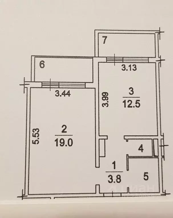 1-к кв. Московская область, Лобня ул. Катюшки, 62 (39.0 м) - Фото 0