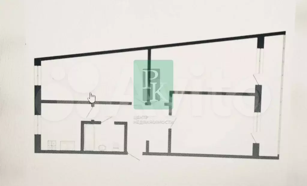 3-к. квартира, 61 м, 4/5 эт. - Фото 0