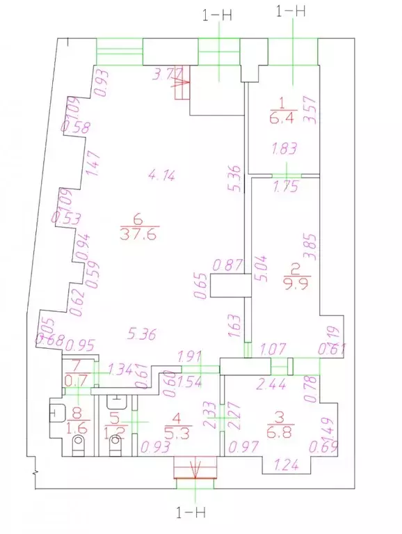 Помещение свободного назначения в Санкт-Петербург Казанская ул., 31 ... - Фото 2