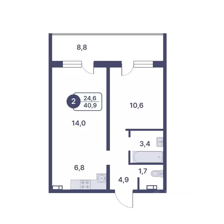 1-к кв. Кировская область, Киров Тиминский пер., 6 (45.3 м) - Фото 0