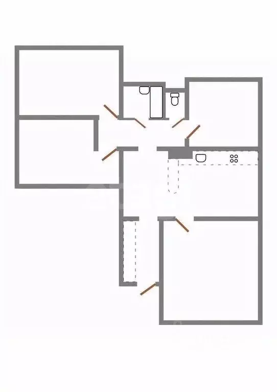 4-к кв. Челябинская область, Миасс ул. 8 Марта, 155 (75.6 м) - Фото 1