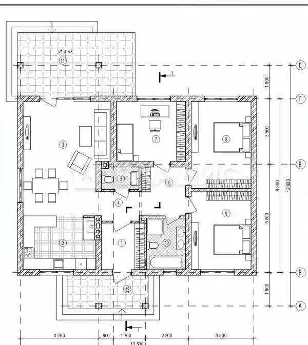 Дом в Калининградская область, Зеленоградский муниципальный округ, ... - Фото 2