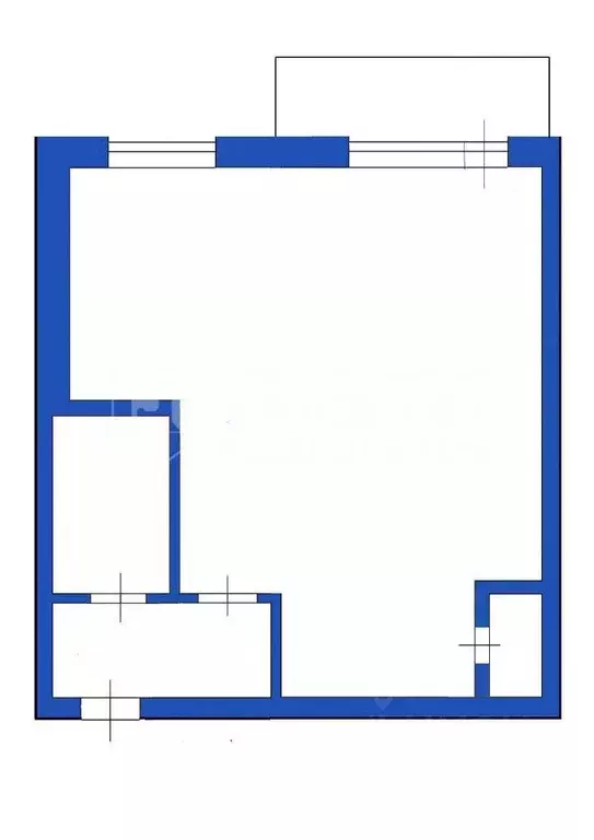 1-к кв. Кемеровская область, Междуреченск Весенняя ул., 8 (29.8 м) - Фото 1