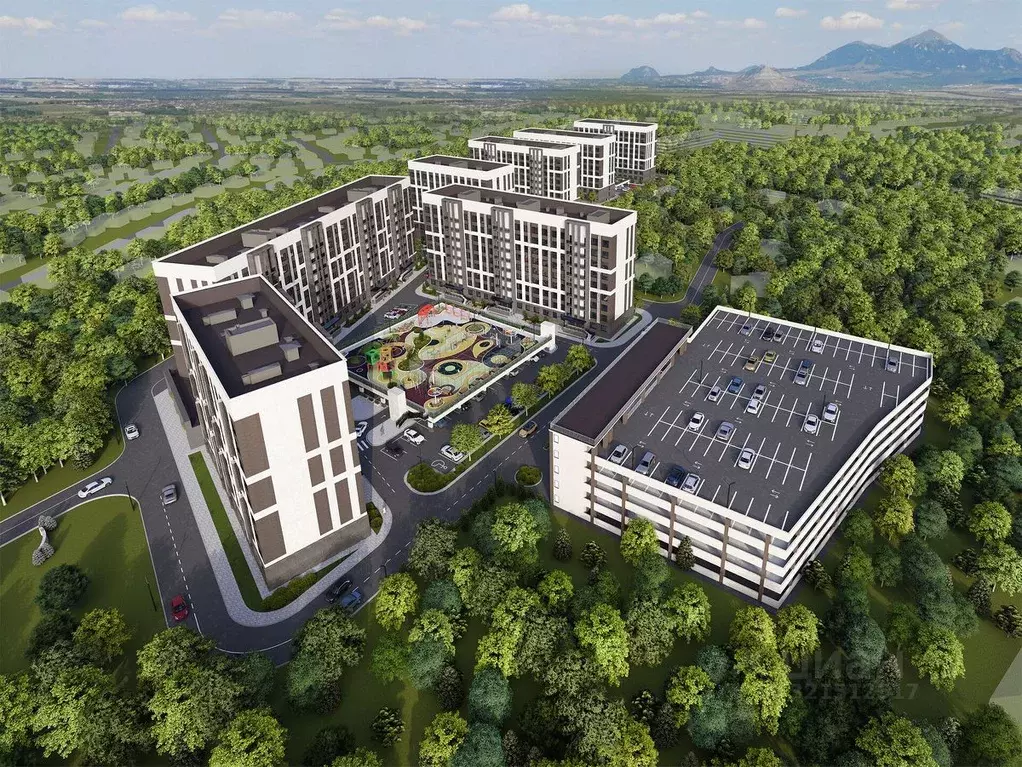 1-к кв. Ставропольский край, Ессентуки ул. Благодатная, 22к2 (37.64 м) - Фото 2