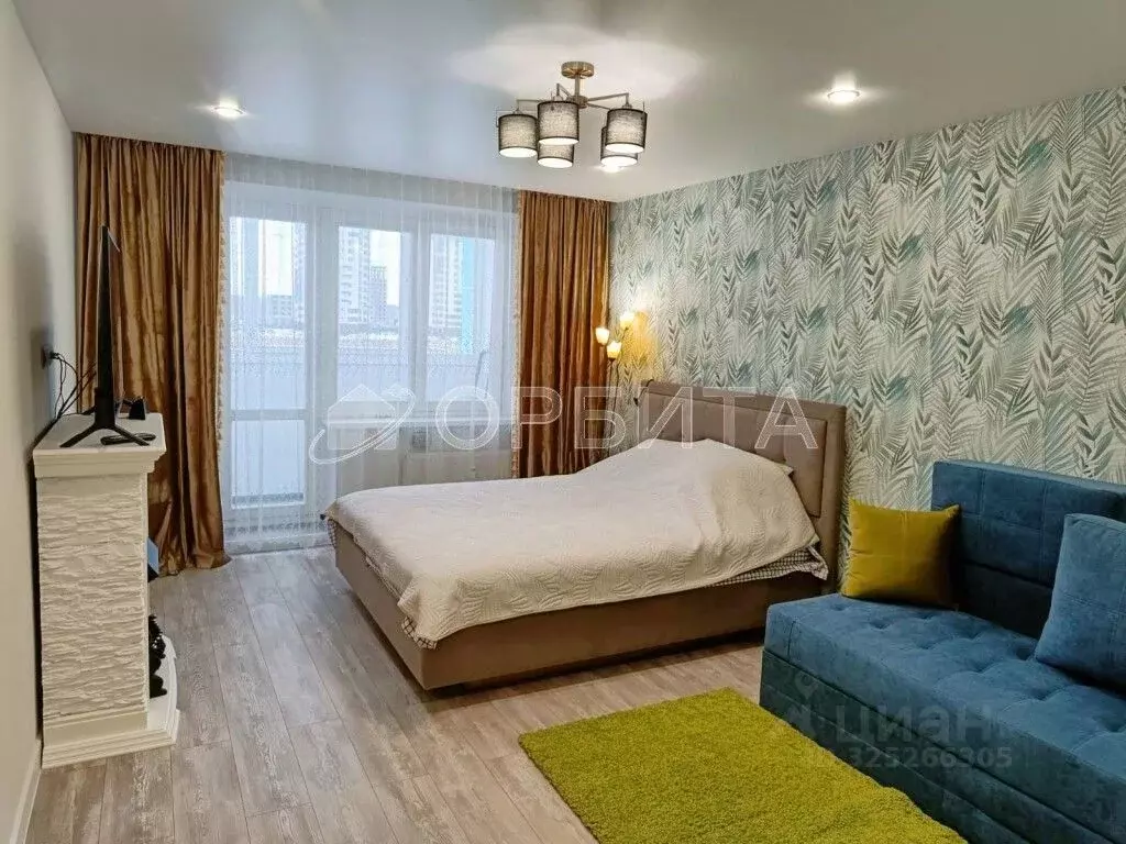 1-к кв. Тюменская область, Тюменский муниципальный округ, д. Патрушева ... - Фото 1