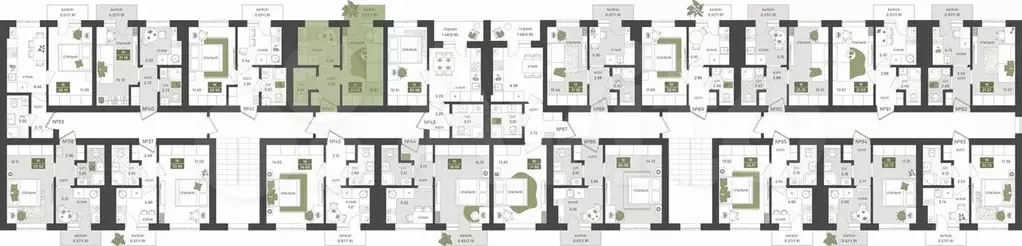 1-к. квартира, 22,1 м, 5/5 эт. - Фото 1