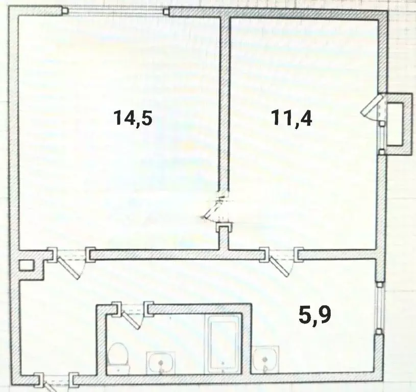 2-к кв. Севастополь ул. Репина, 10 (40.0 м) - Фото 0