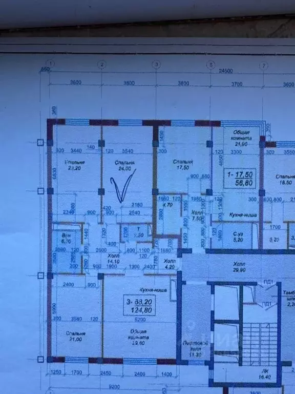 3-к кв. Кабардино-Балкария, Нальчик ул. Героя России Т.М. Тамазова, ... - Фото 1