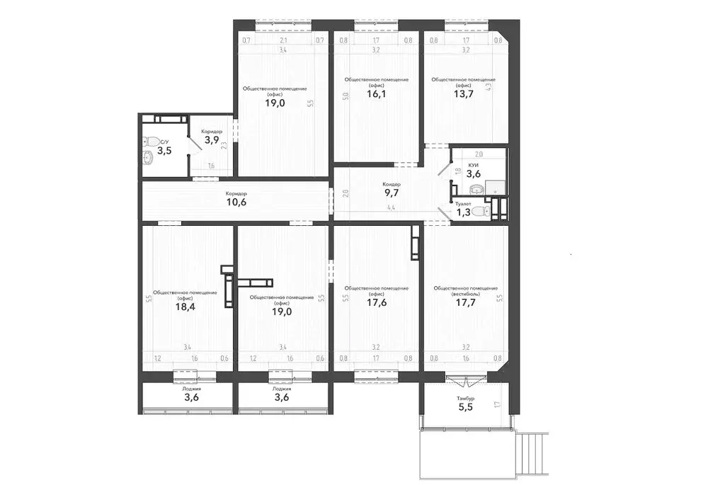 Торговая площадь (165.7 м) - Фото 1