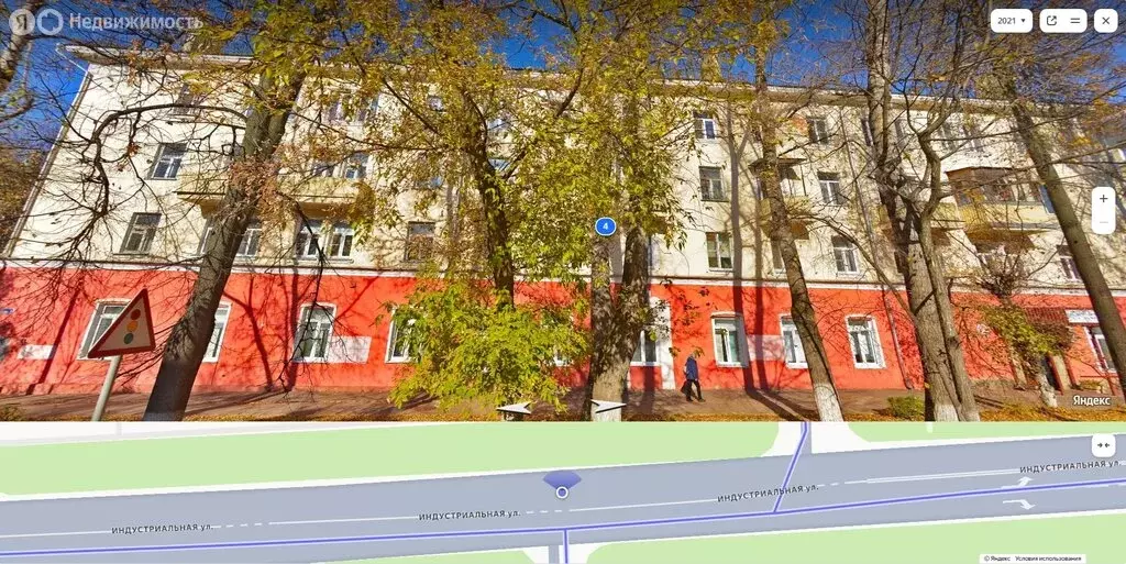 2-комнатная квартира: Подольск, Индустриальная улица, 4 (66.9 м) - Фото 2