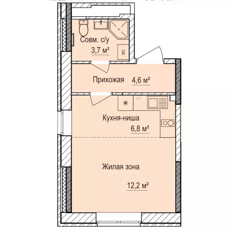 Студия Удмуртия, Ижевск Буммаш жилрайон, Покровский жилой комплекс ... - Фото 0