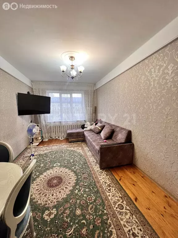2-комнатная квартира: Махачкала, улица Абдулхакима Исмаилова, 47 (58 ... - Фото 1