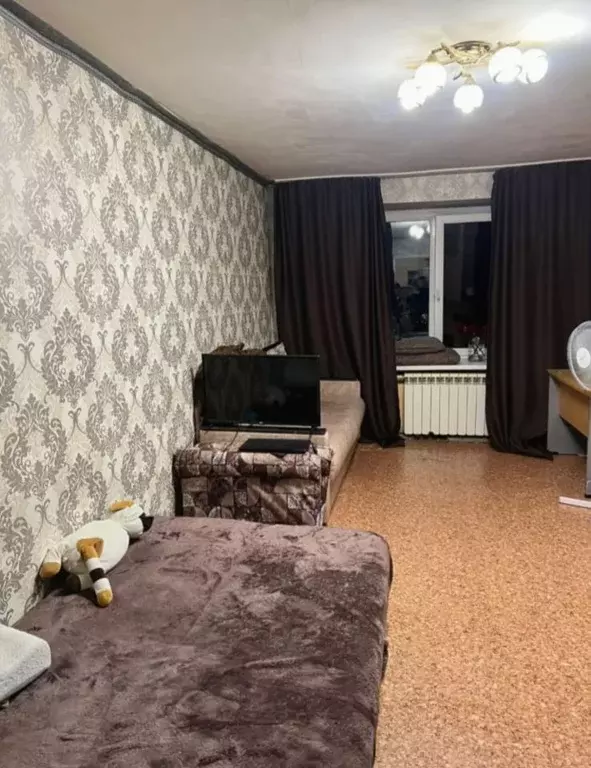 1-к кв. Томская область, Томск ул. Пушкина, 25В (30.0 м) - Фото 0