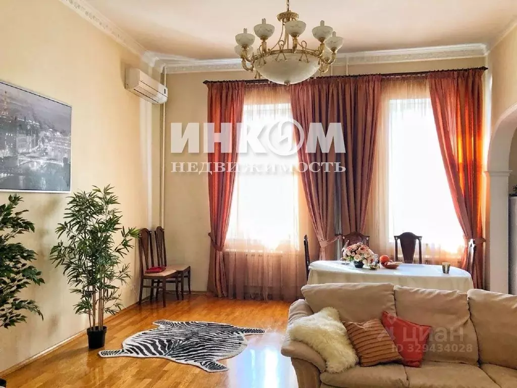 3-к кв. Москва ул. Солянка, 1/2С2 (108.9 м) - Фото 2