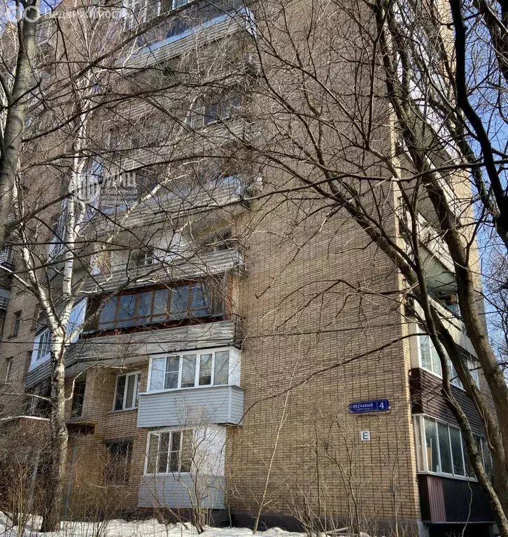 1-комнатная квартира: Москва, Песчаный переулок, 4 (38.5 м) - Фото 2