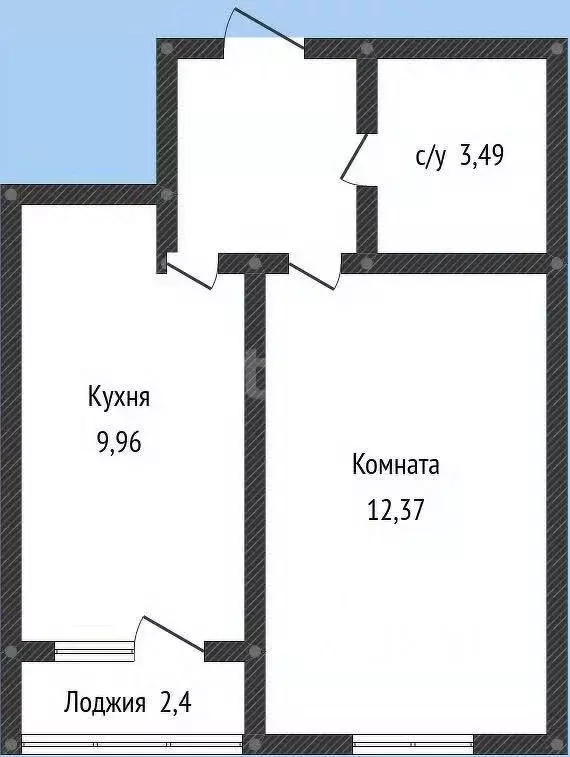 1-к кв. Краснодарский край, Краснодар Воронежская ул., 47/10 (30.1 м) - Фото 0