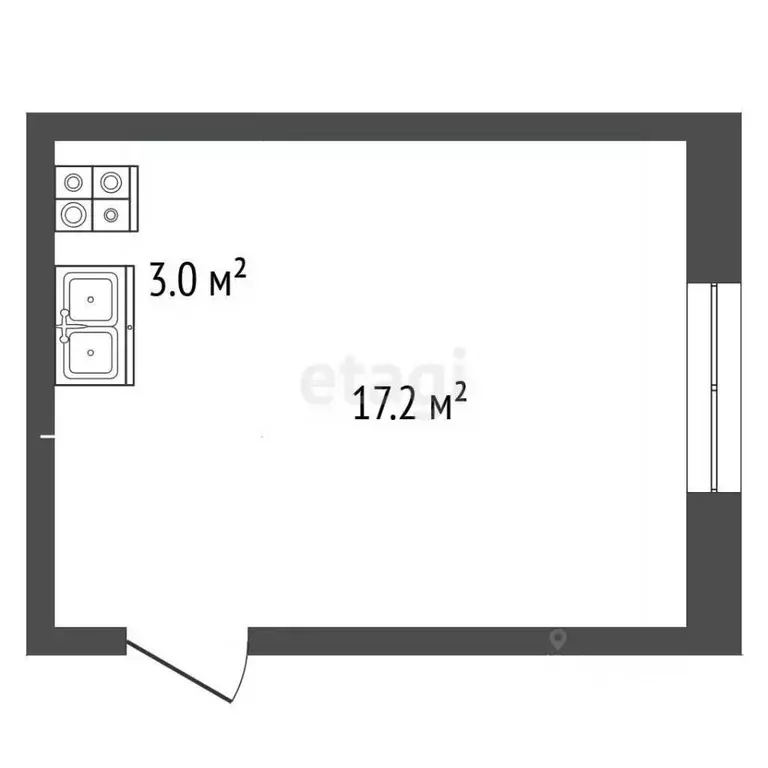 Комната Удмуртия, Ижевск Песочная ул., 4А (14.0 м) - Фото 2