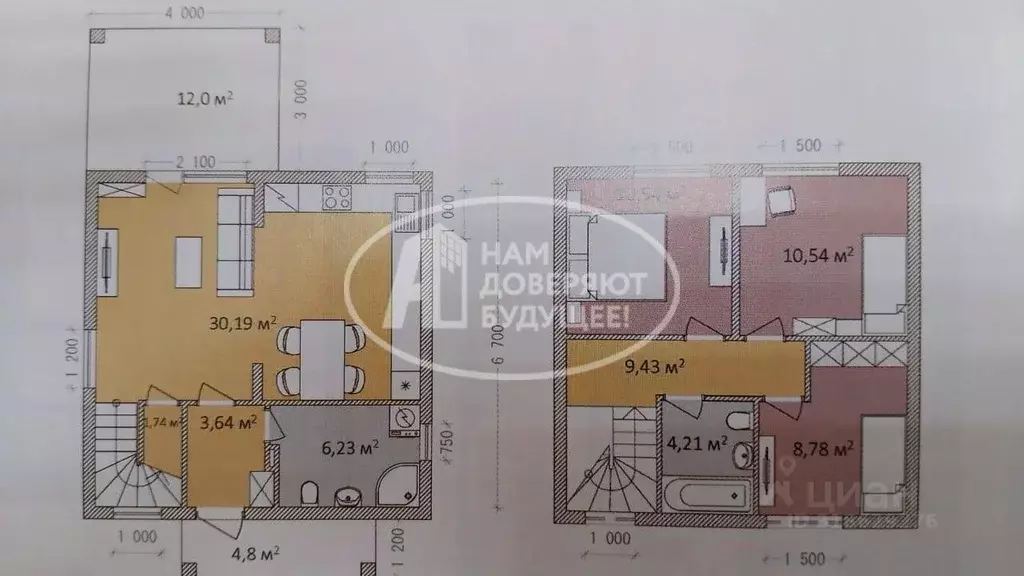 Дом в Пермский край, Чайковский ул. Карла Маркса (90 м) - Фото 1