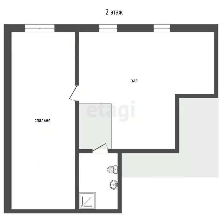 2-к кв. Севастополь просп. Победы, 21А/1 (61.0 м) - Фото 2