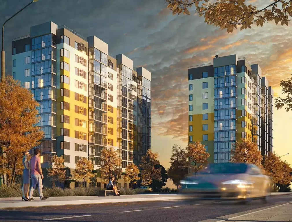 Квартира-студия, 28,1 м, 7/12 эт. - Фото 0