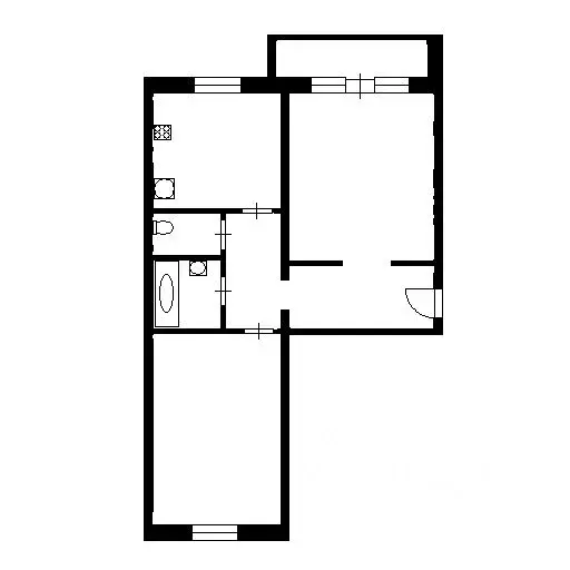 2-к кв. Челябинская область, Миасс ул. Попова, 6 (57.1 м) - Фото 1