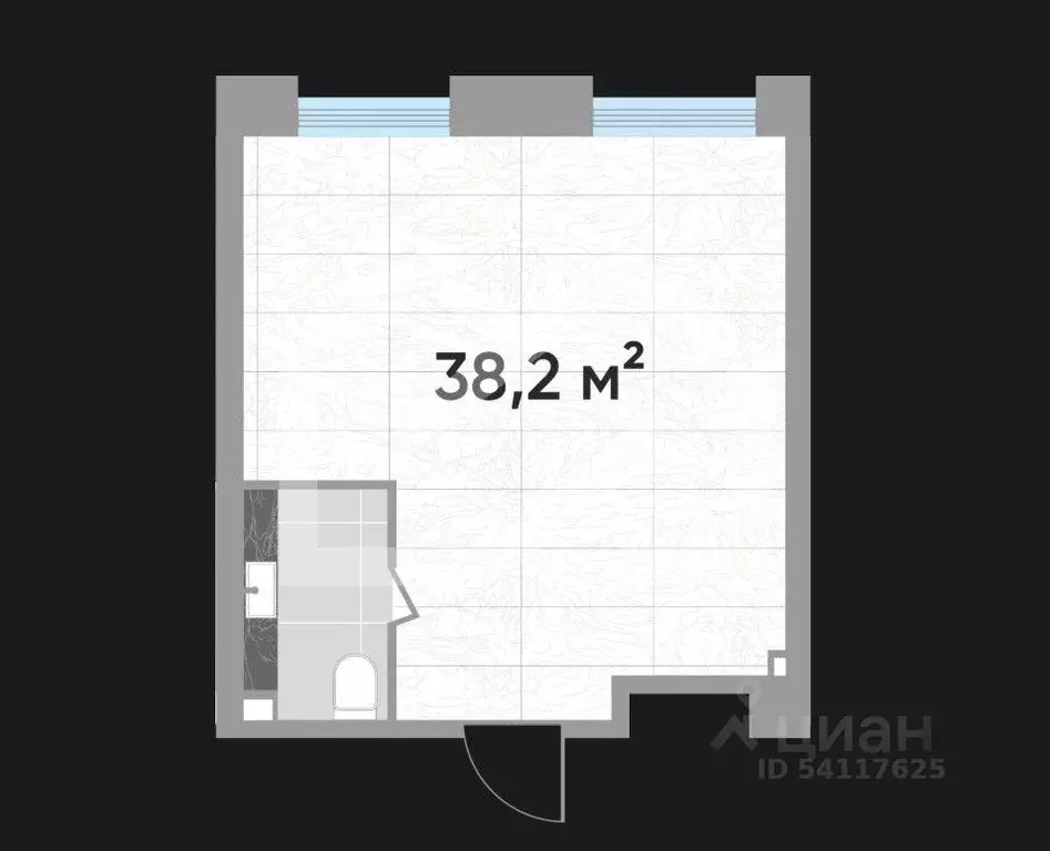 Торговая площадь в Москва Зорге 9 жилой комплекс, 9Ак6 (38 м) - Фото 2