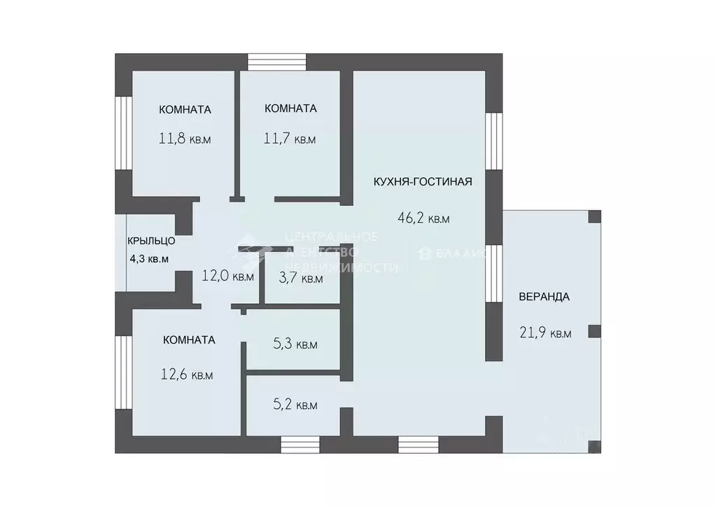 Дом в Рязанская область, Рязанский муниципальный округ, с. Алеканово, ... - Фото 2