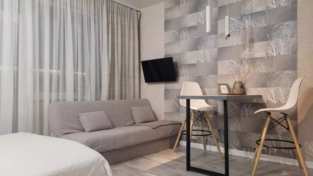 Студия Санкт-Петербург ул. Среднерогатская, 14к1 (27.0 м) - Фото 2