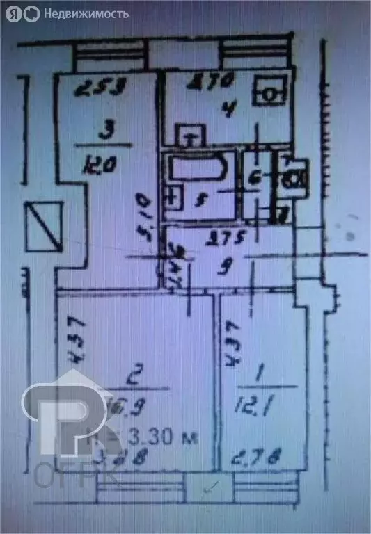 3-комнатная квартира: Москва, Страстной бульвар, 13А (60 м) - Фото 1