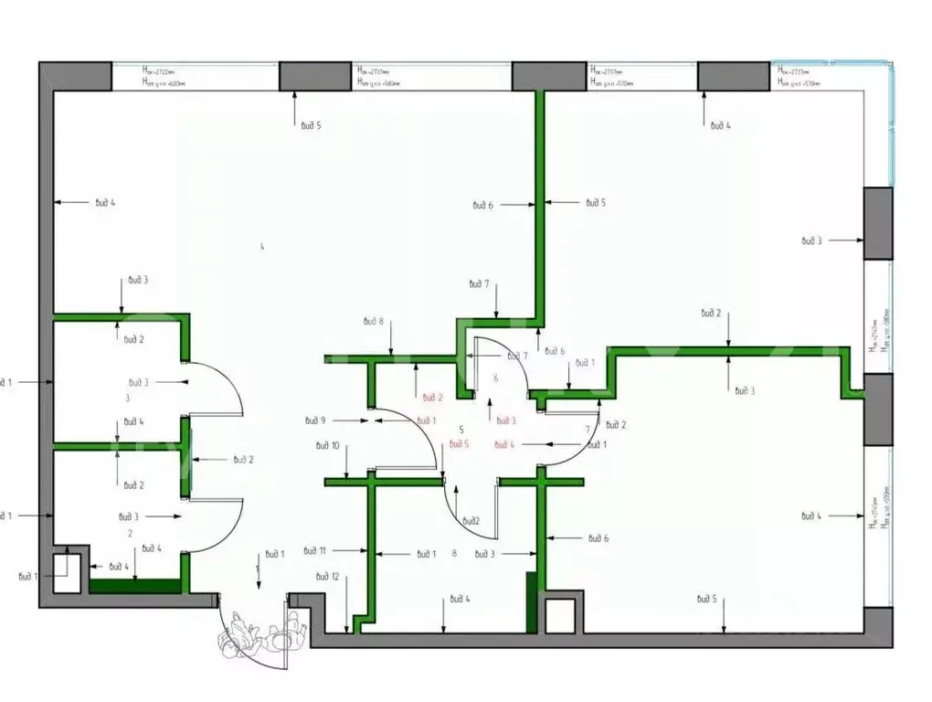 2-к кв. Москва просп. Генерала Дорохова, 39к1Д (80.0 м) - Фото 2