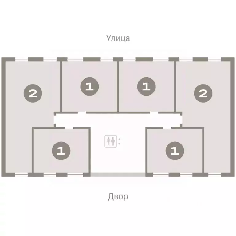 1-к кв. Омская область, Омск  (42.09 м) - Фото 1