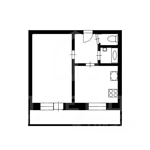 1-к кв. Санкт-Петербург Ленская ул., 19К2 (38.3 м) - Фото 2
