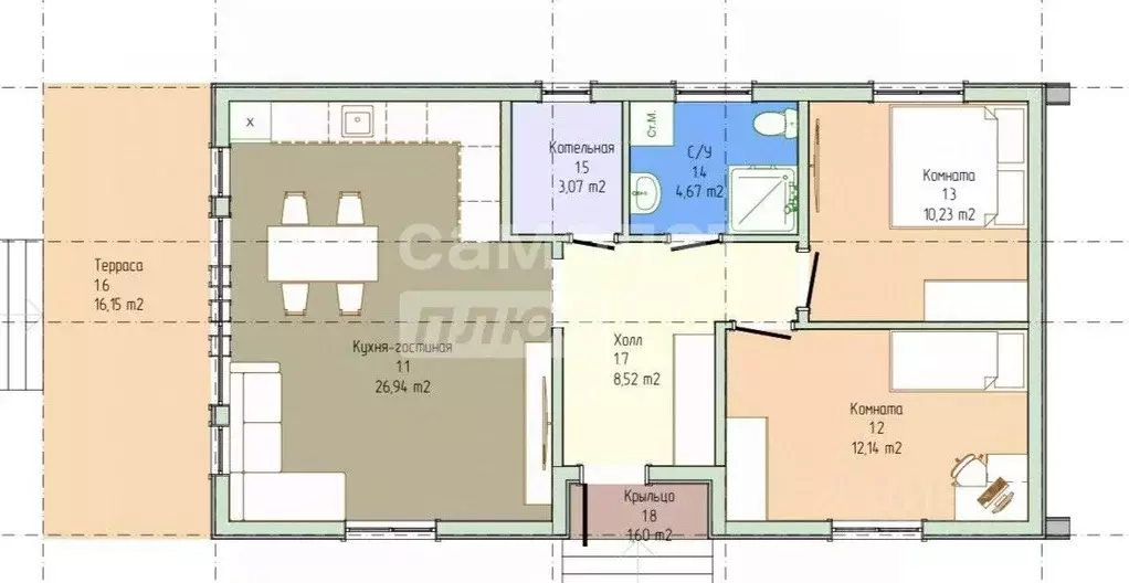 Дом в Вологодская область, Череповецкий район, д. Ирдоматка ул. Лесная ... - Фото 2